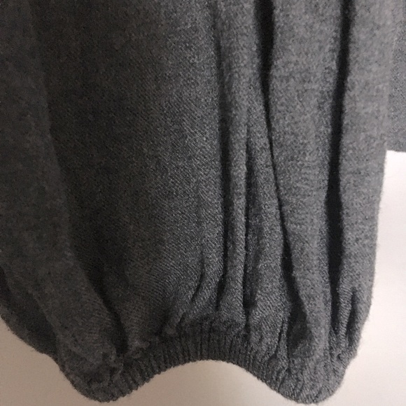 Loft, Dark Grey Ballon Long Sleeve Top - Picture 3 of 6